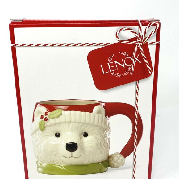 New Lenox Polar Bear Mug - Coffee Hot Coco Cup